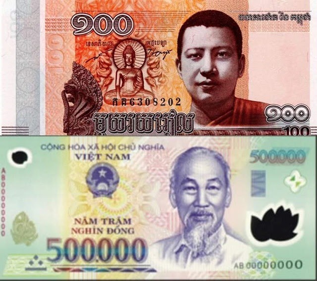Bạn có thể đổi tiền Riel tại cửa khẩu hoặc tại ngân hàng ở Campuchia để nhận được nhiều tỷ giá ưu đãi